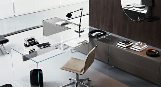 The Pros And Cons Of Using A Glass Office Desk.