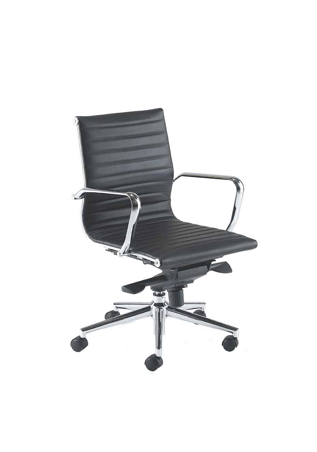 ARIA - AM2 Black Leather Operator Chair