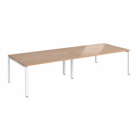 MADE TO ORDER 4 Person - B2B Bench Desk W1000mm x D600mm x H740mm