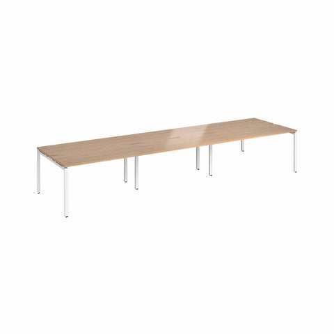 MADE TO ORDER 6 Person - B2B Bench Desk W1000mm x D600mm x H740mm