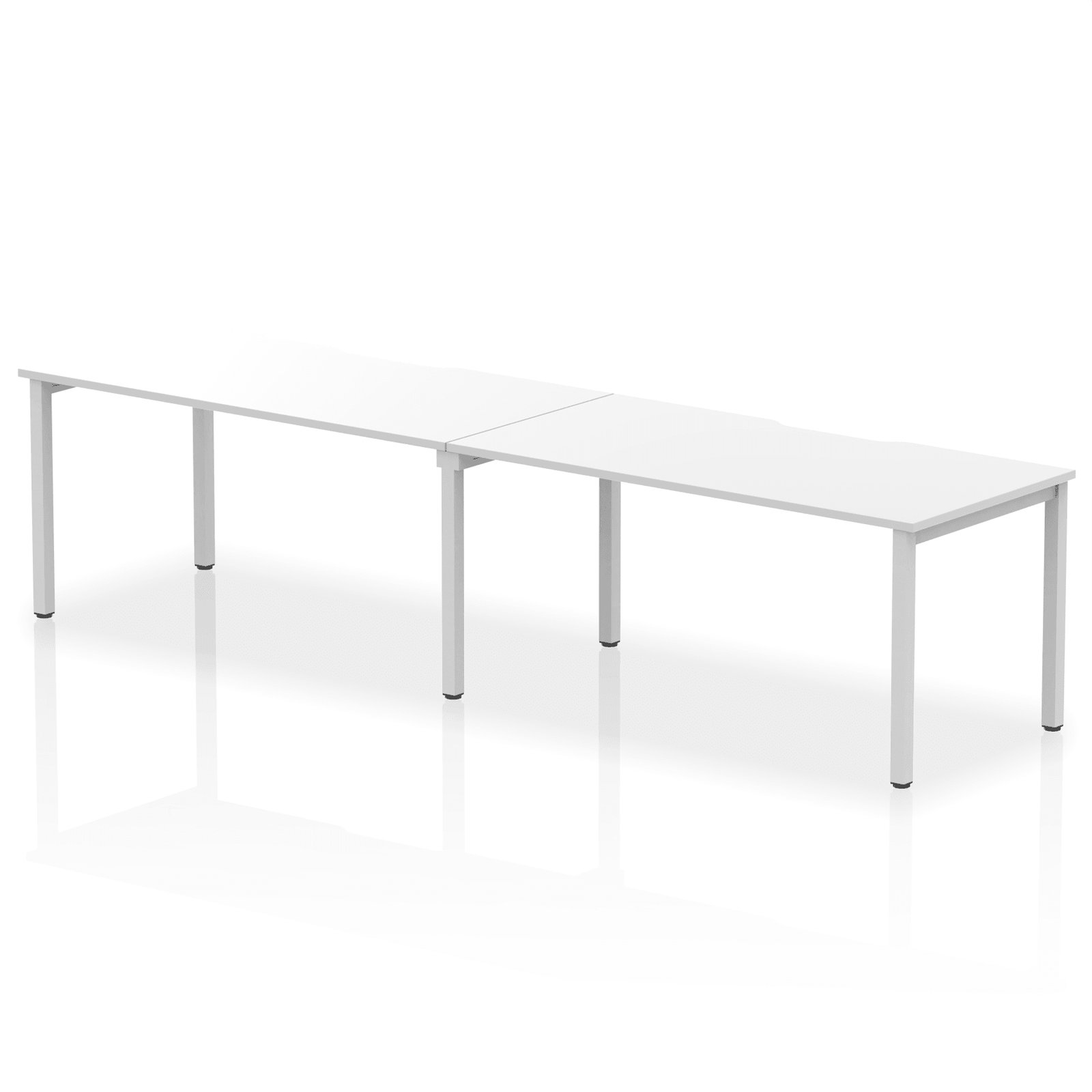 Evolve Plus Single Row Bench Desk - 2 Person