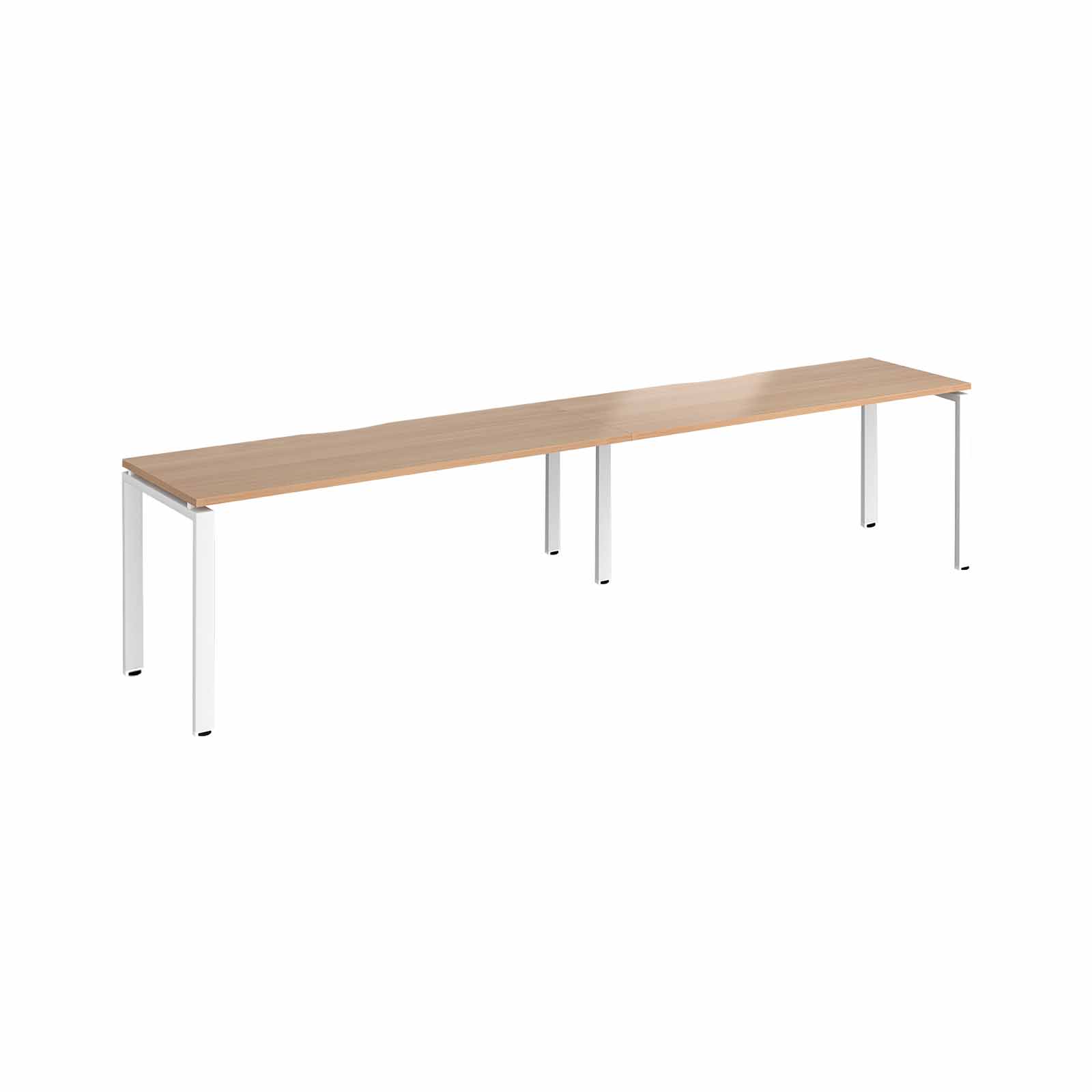 MADE TO ORDER 2 Person Single Row Bench Desk W1000mm x D600mm x H740mm