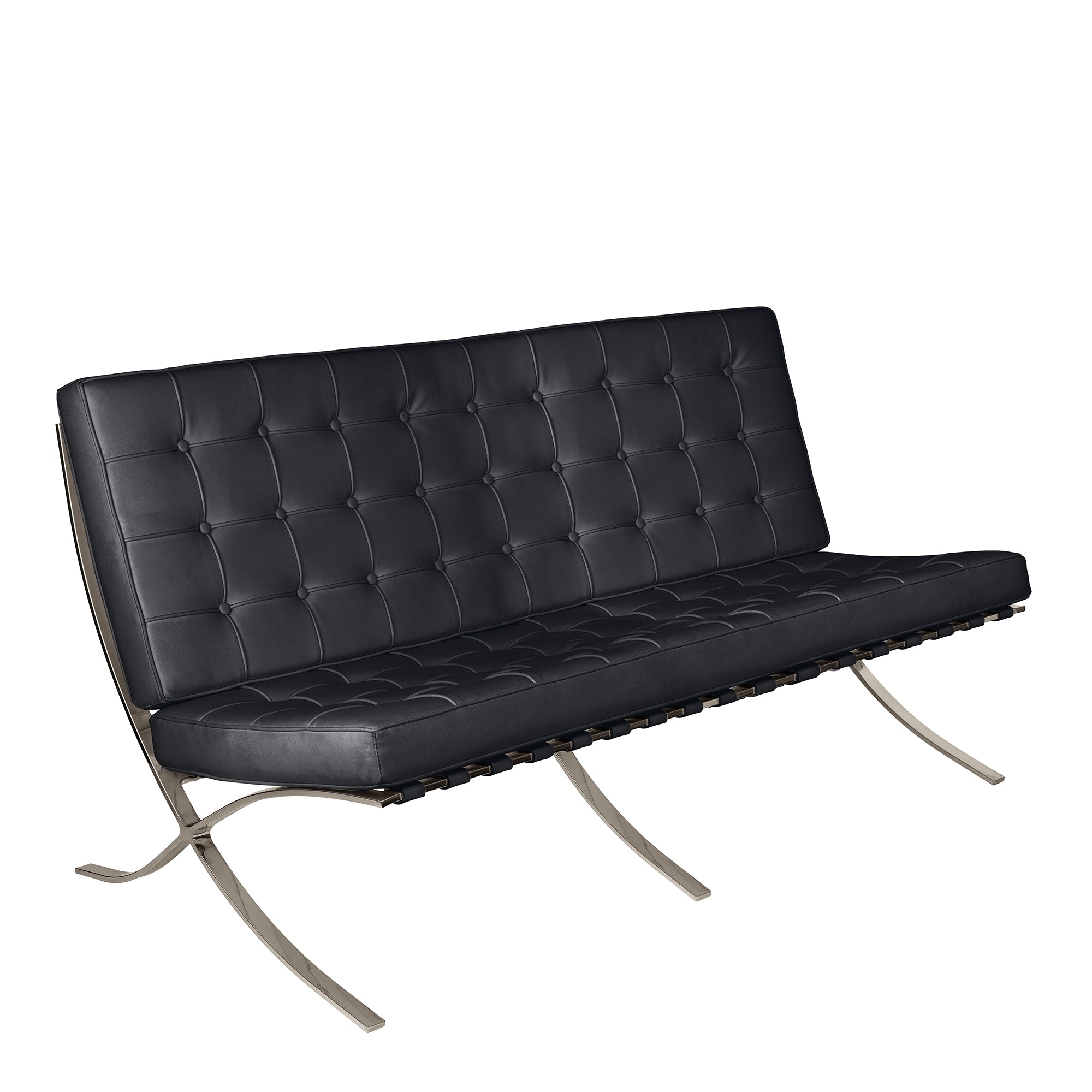 Valencia - Contemporary Oversized Leather Faced Reception Chair with Classic Button Design