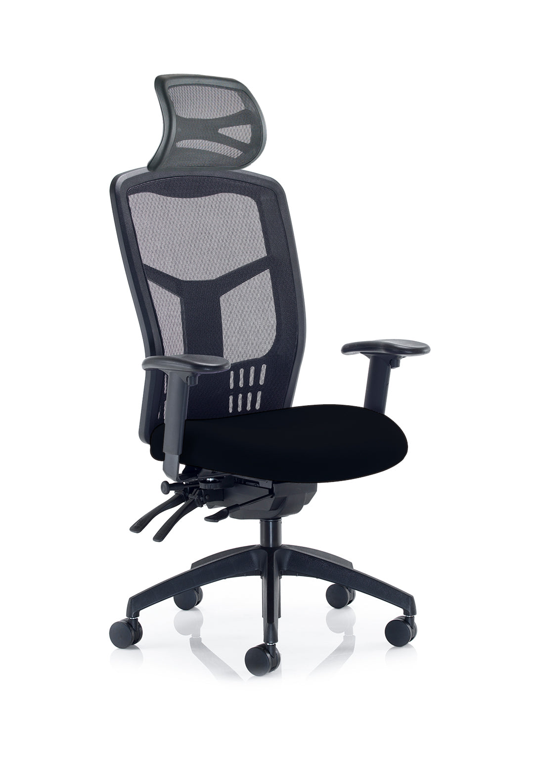 Hybrid Mesh Back Operator Chair with Headrest