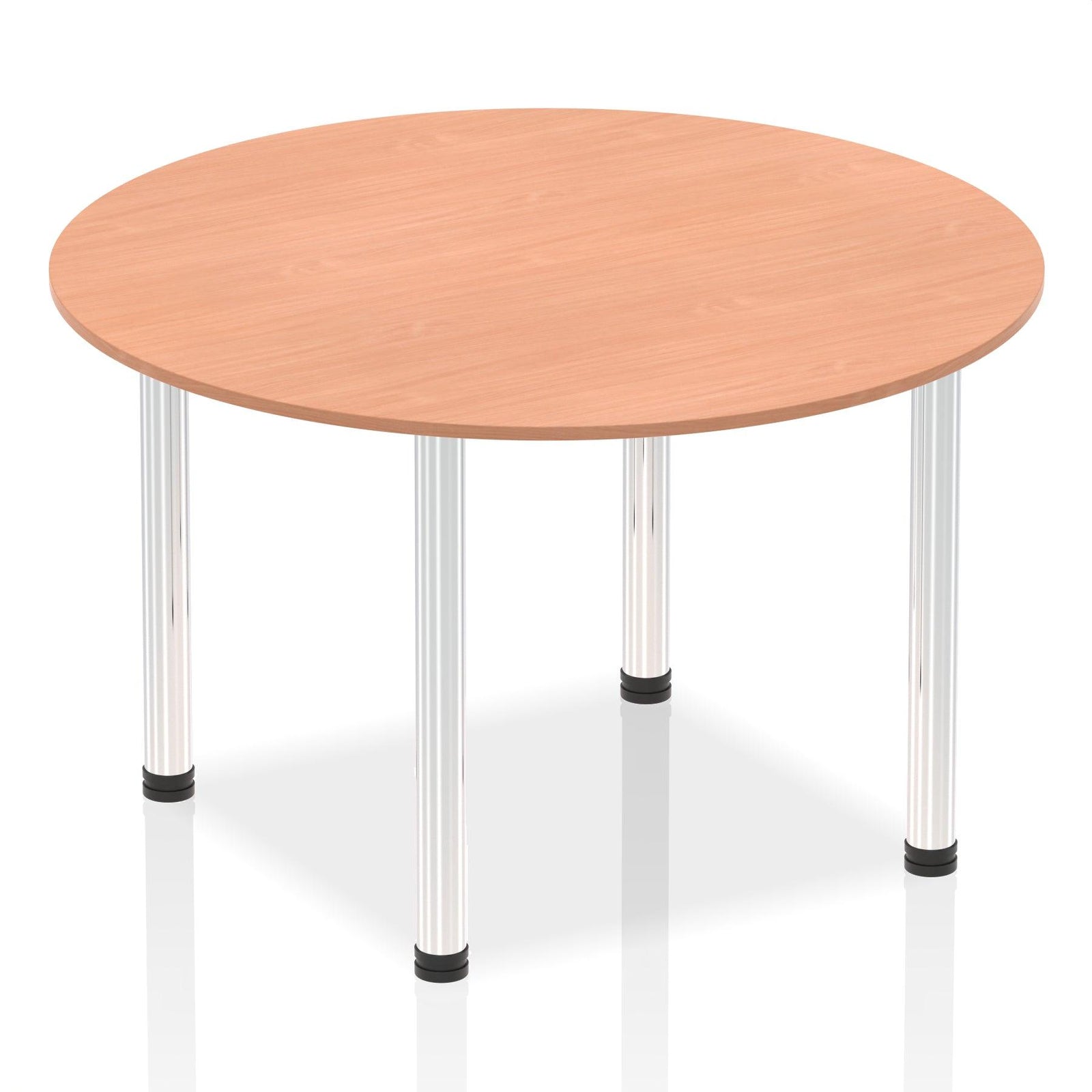 Impulse Round Table With Post Leg