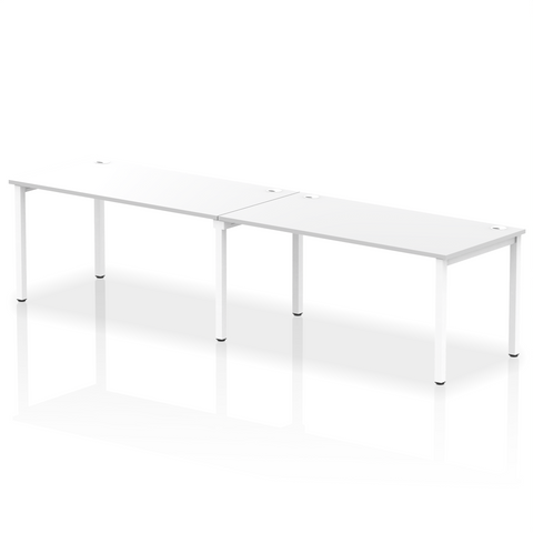 Impulse Single Row Bench Desk - 2 Person