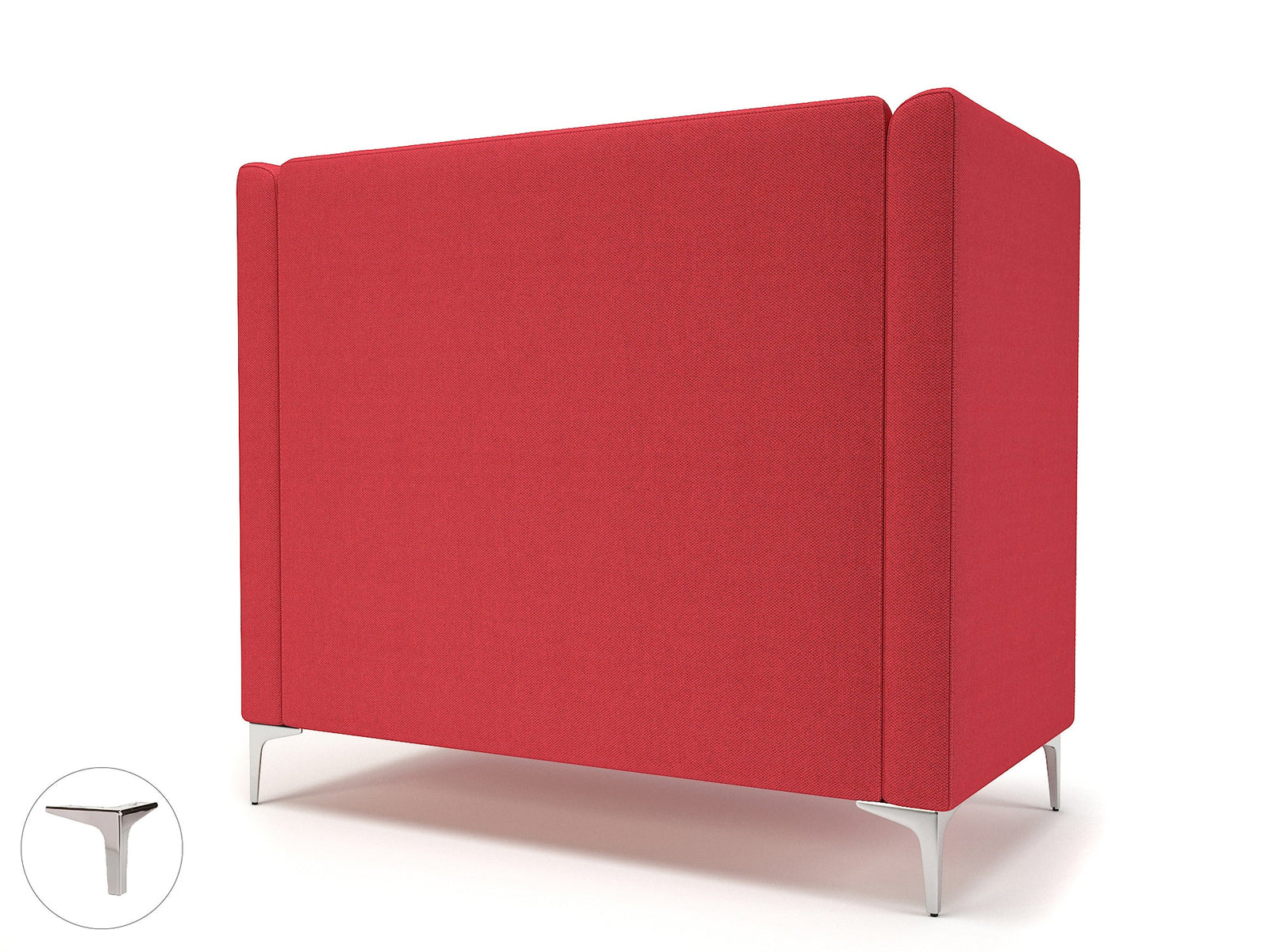 Altus 128cm Wide Privacy Booth in Camira Era Fabric