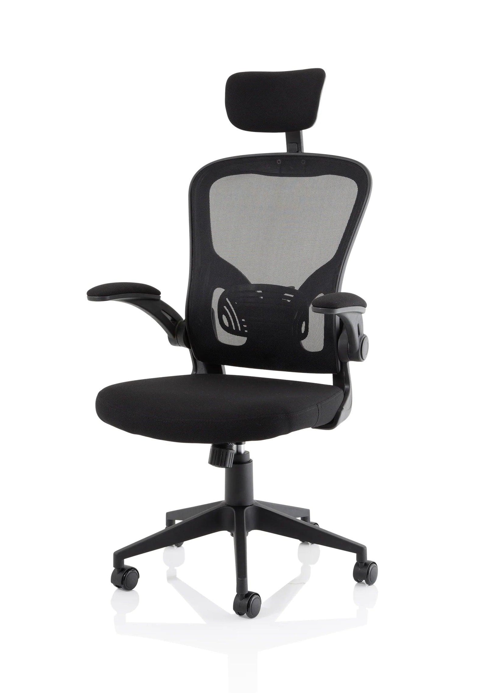 Home Office Desk Chairs with Folding Arms for Comfort