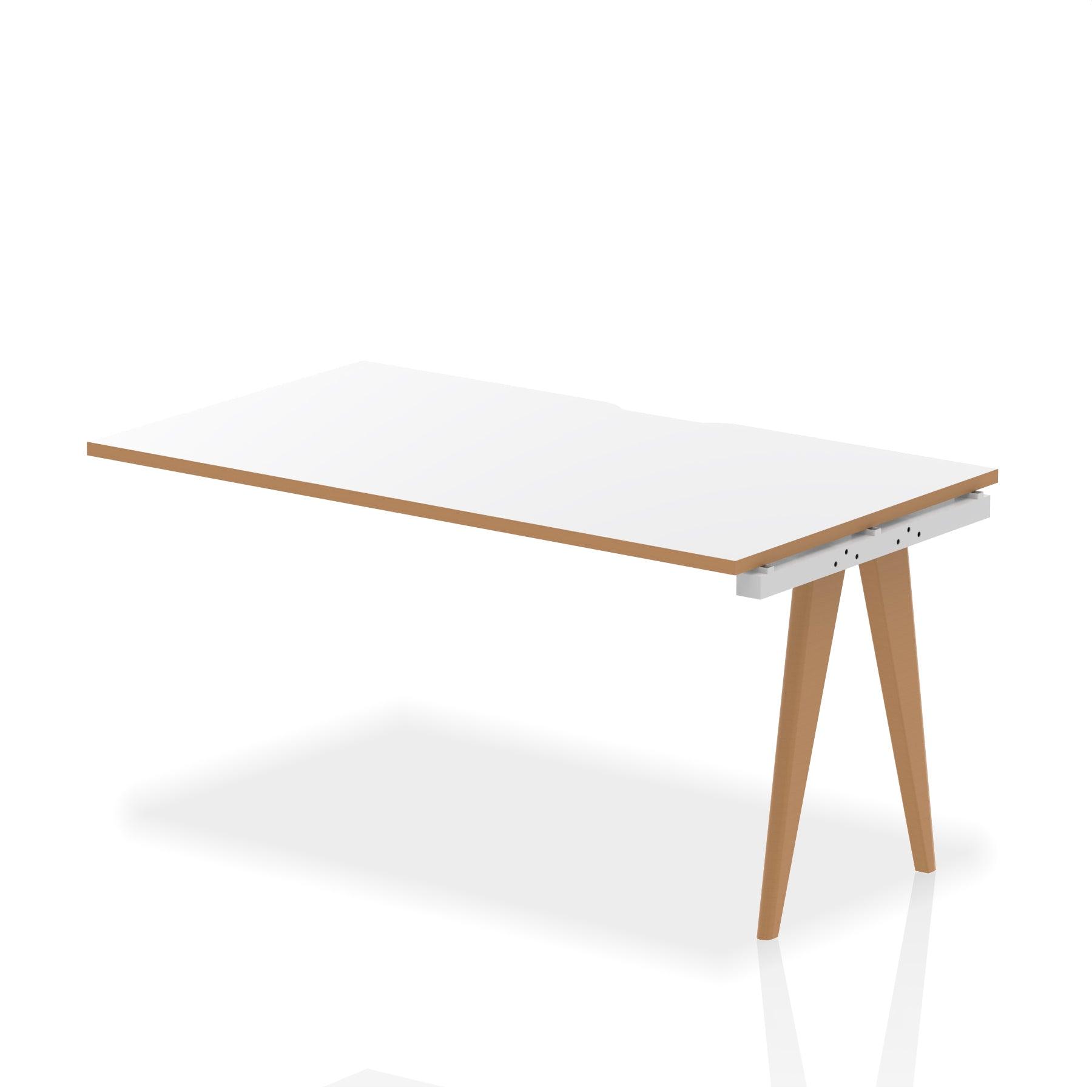 Oslo Single Row Bench Desk Extension Kit