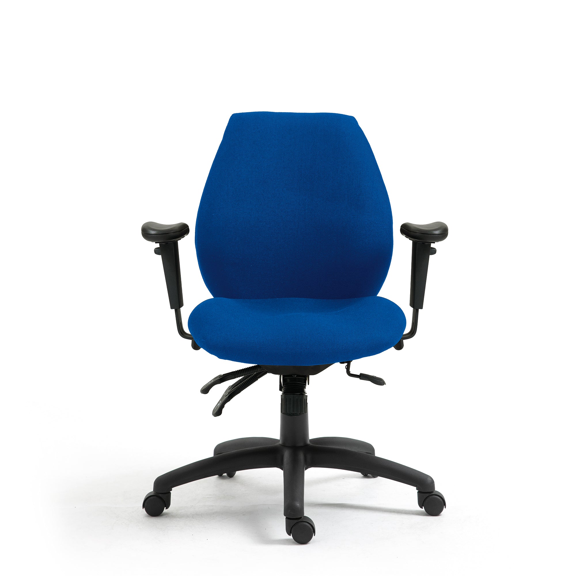 Severn – Ergonomic Medium Back Multi-Functional Synchronous Operator Chair with Adjustable Arms