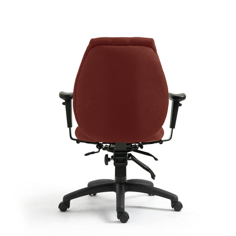 Severn – Ergonomic Medium Back Multi-Functional Synchronous Operator Chair with Adjustable Arms