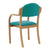 Tahara Fabric - Beech Framed Stackable Side Chair with Upholstered and Padded Seat and Backrest