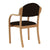 Tahara Fabric - Beech Framed Stackable Side Chair with Upholstered and Padded Seat and Backrest