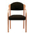 Tahara Fabric - Beech Framed Stackable Side Chair with Upholstered and Padded Seat and Backrest