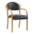 Tahara Fabric - Beech Framed Stackable Side Chair with Upholstered and Padded Seat and Backrest