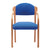 Tahara Fabric - Beech Framed Stackable Side Chair with Upholstered and Padded Seat and Backrest