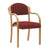 Tahara Fabric - Beech Framed Stackable Side Chair with Upholstered and Padded Seat and Backrest