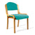 Tahara Fabric - Beech Framed Stackable Side Chair with Upholstered and Padded Seat and Backrest