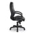 Leather Desk Chairs for Home Office Upholstered Armpads & Lumbar Support