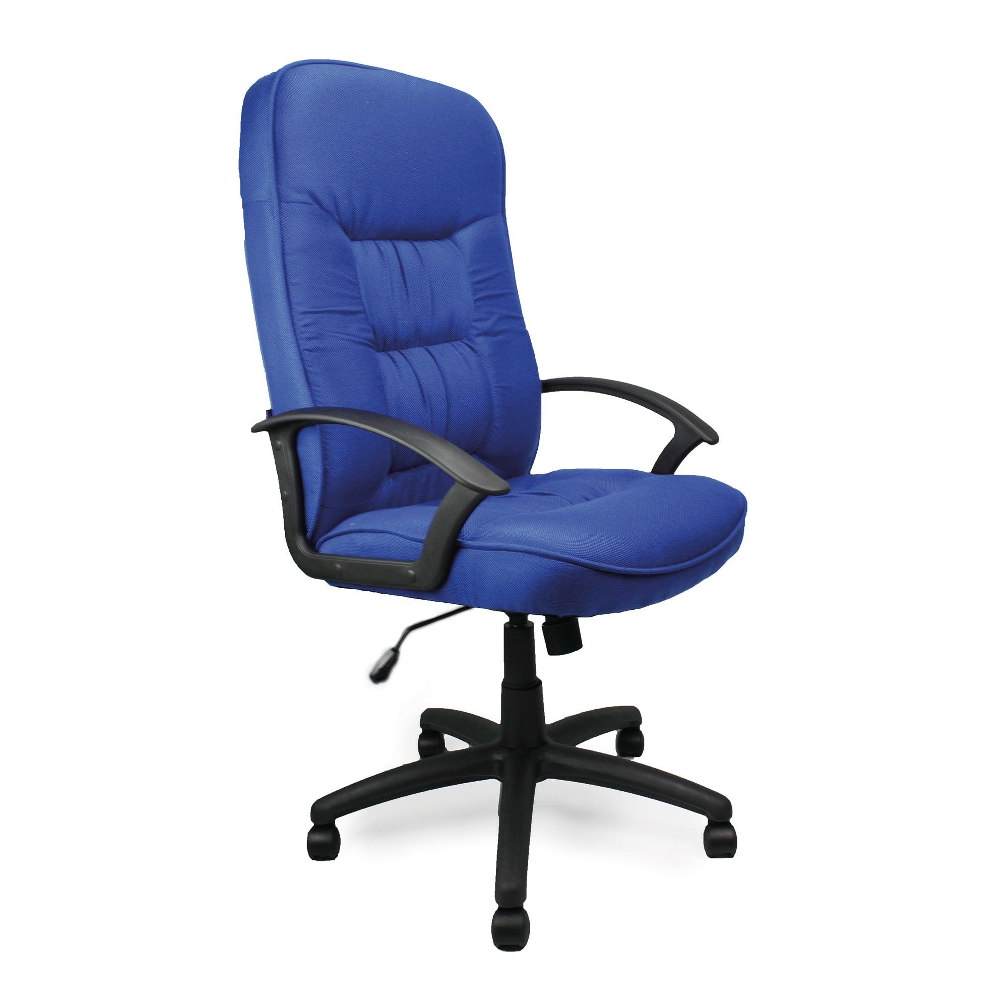 Coniston – High Back Fabric Executive Armchair with Sculptured Stitching Detail