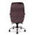 Sandown – High Back Luxurious Leather Faced Executive Visitor Armchair with Integral headrest and Chrome Base