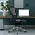 Freedom – High Back Mesh Executive Armchair with Coat Hanger And Chrome Base