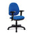 Java 100 – Medium Back Operator Chair – Single Lever with Height Adjustable Arms