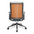 Libra – High Back Fabric Manager Chair with Slimline Seat & Back, Built-in Levers and Nylon Base with Silver Detail