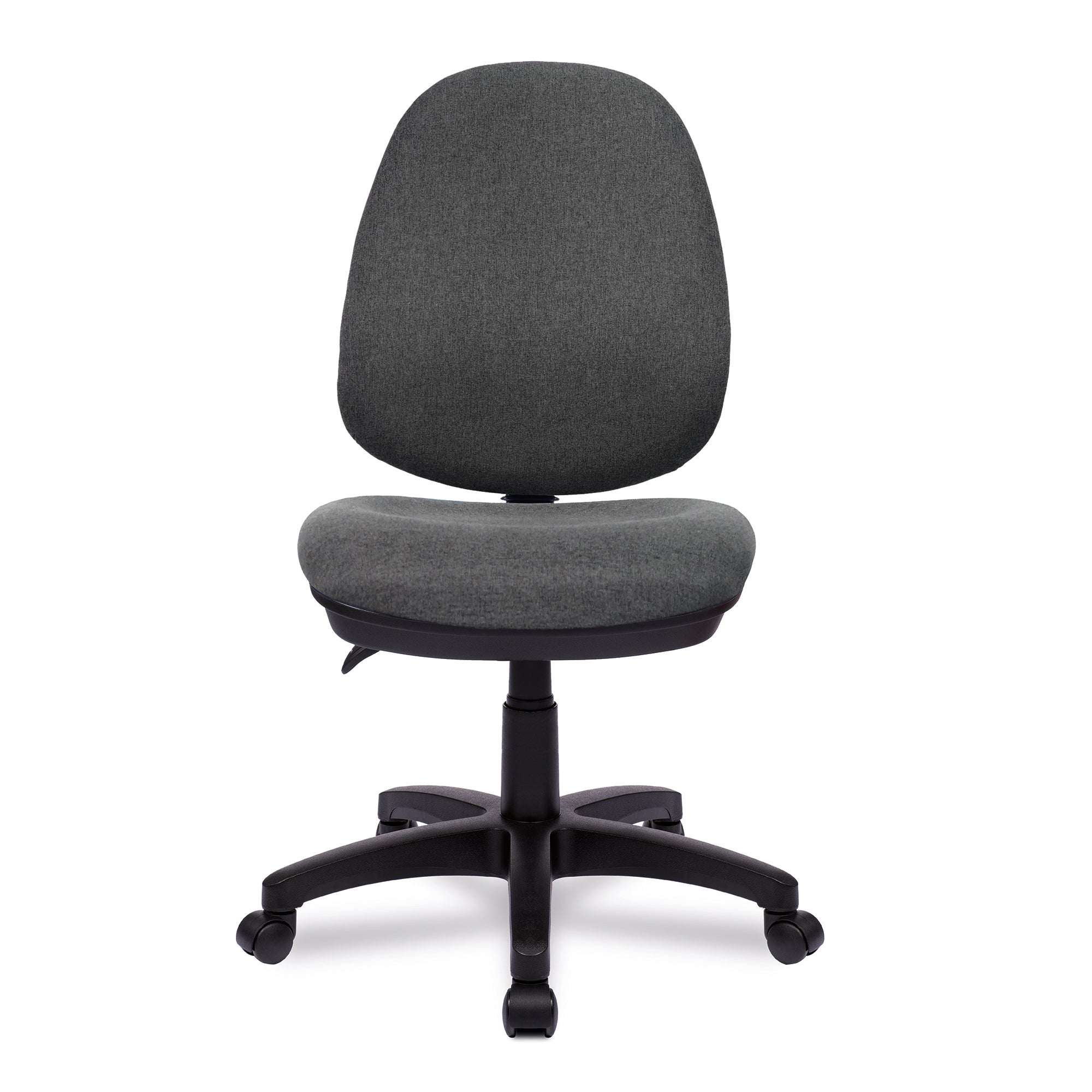 Adjustable Twin Lever Task Chair With Wheels For Office & Home