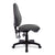 Adjustable Twin Lever Task Chair With Wheels For Office & Home