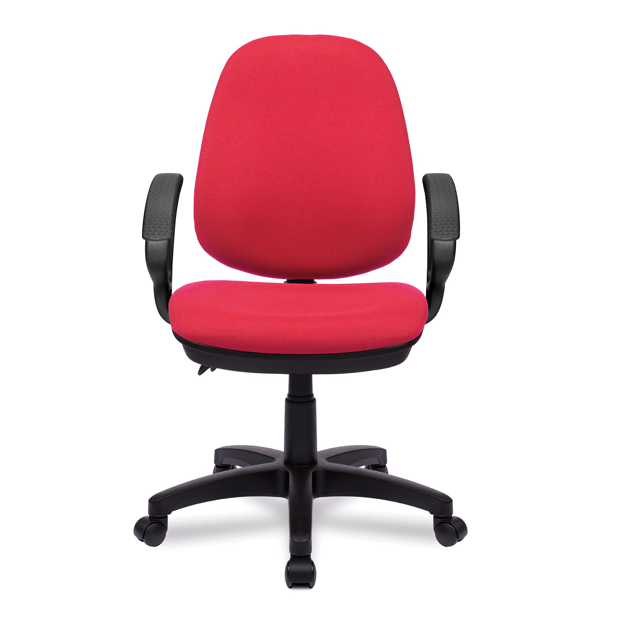 Java 200 – Medium Back Operator Chair – Twin Lever with Fixed Arms