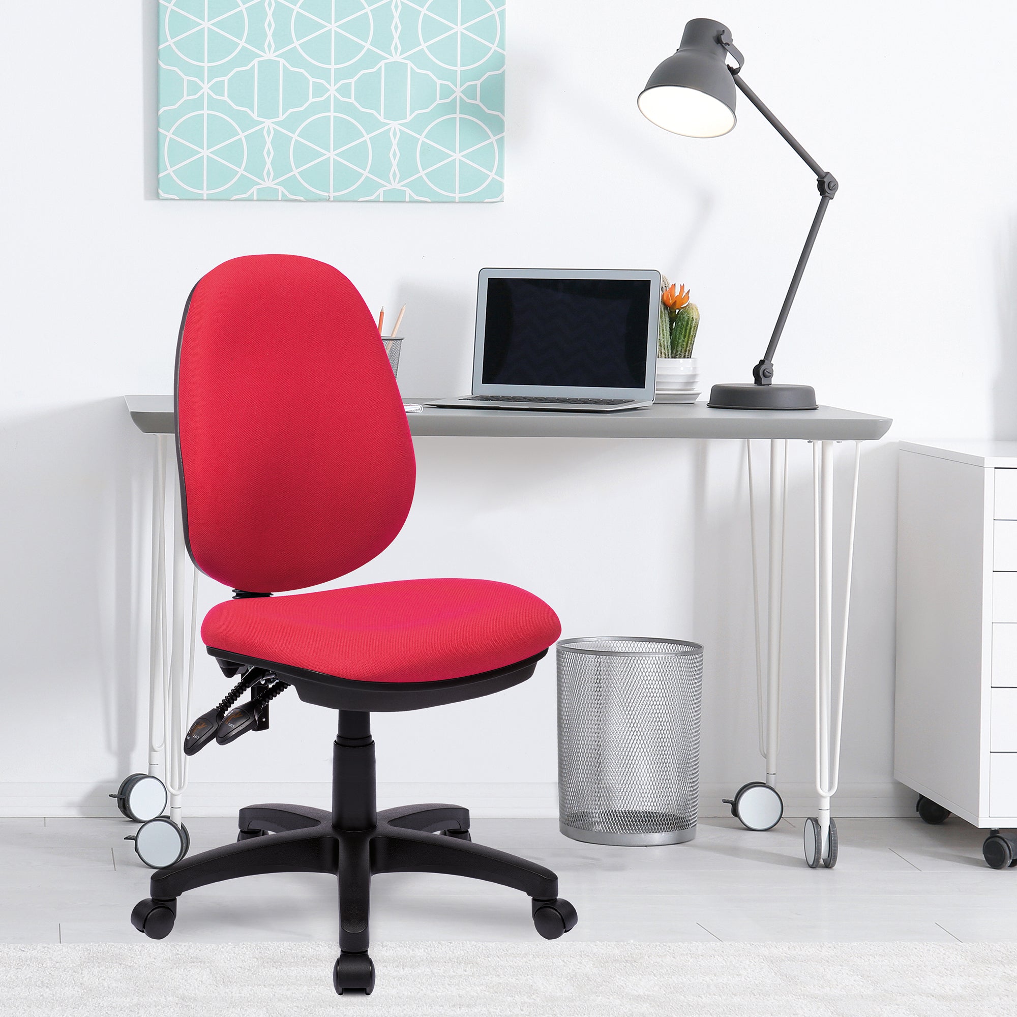 Java 200 – Medium Back Operator Chair – Twin Lever