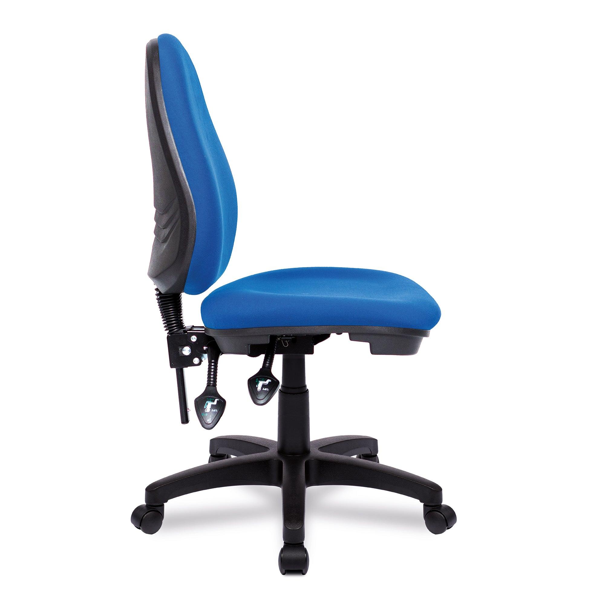 Java 300 – Medium Back Synchronous Operator Chair – Triple Lever