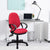 Triple Lever Colorful Task Chair with Fixed Arms | Customisable Support