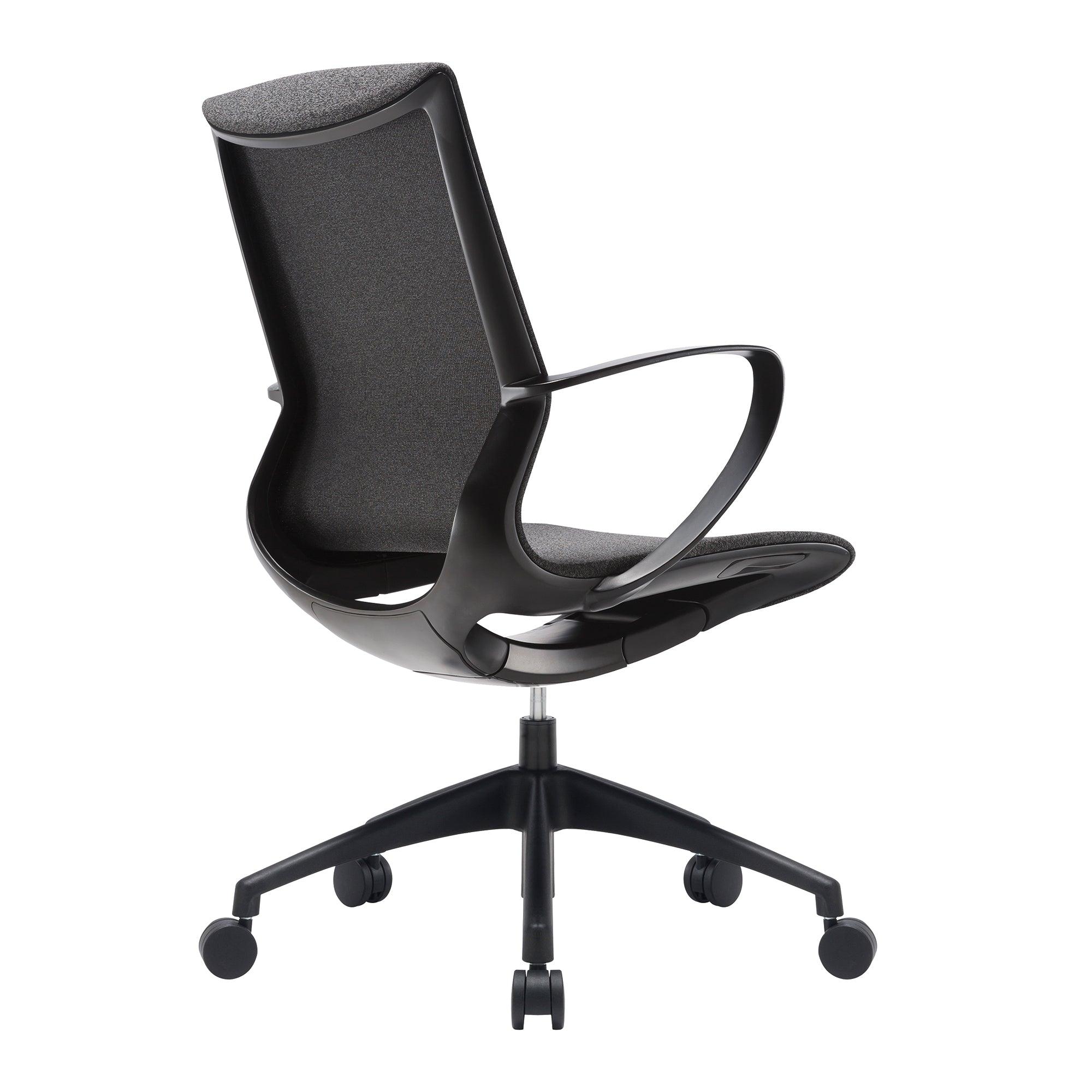 Aeros – Medium Back Executive Task Chair with Minimalistic design, Integrated Height Control and Weight Activated Auto Balance Mechanism