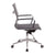 Aura - Contemporary Medium Back Colour Bonded Leather Executive Armchair with Chrome Base