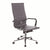 Aura - Contemporary High Back Bonded Leather Executive Armchair with Chrome Base