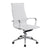 Aura - Contemporary High Back Bonded Leather Executive Armchair with Chrome Base