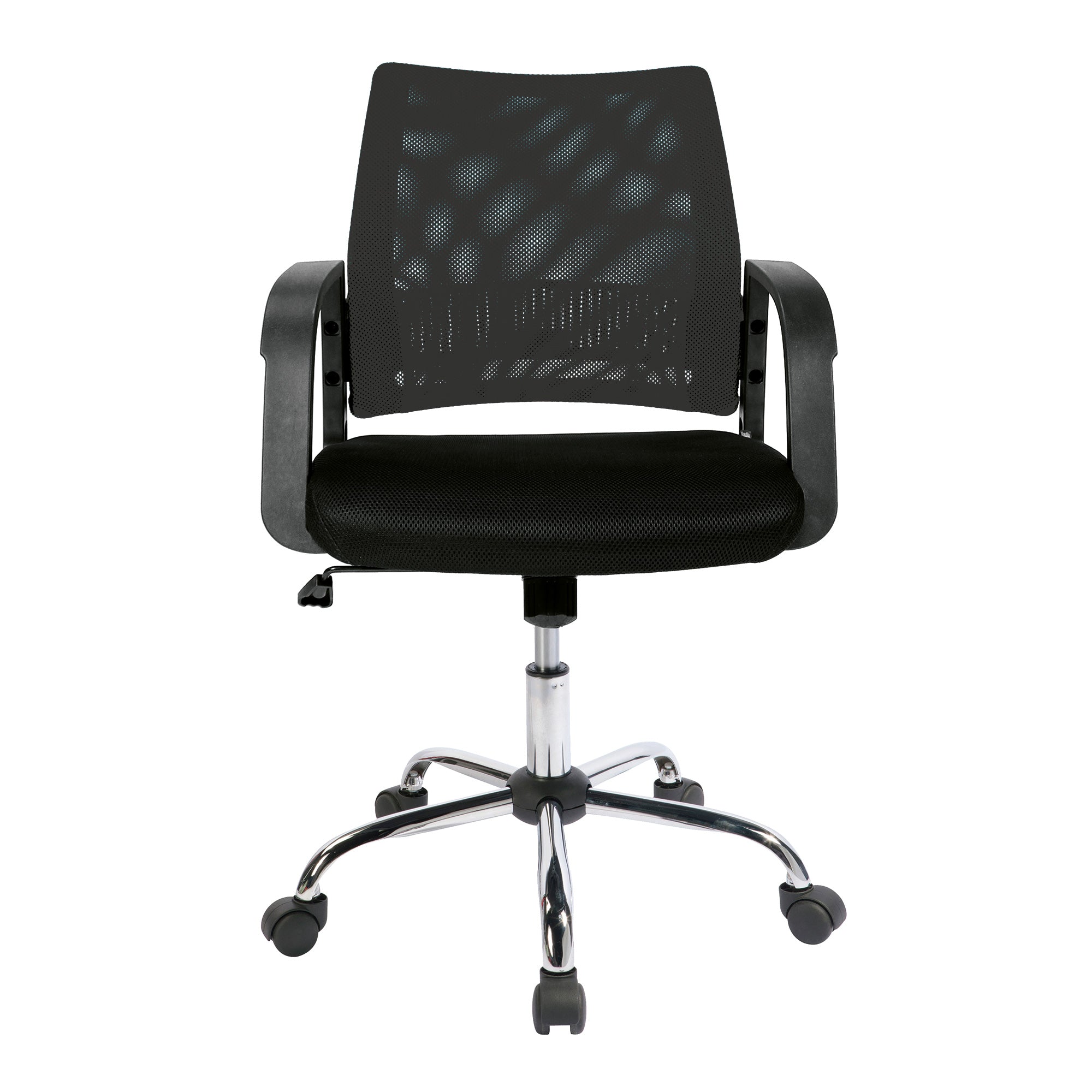 Calypso – Medium Mesh Back Task Operator Armchair with Chrome Base