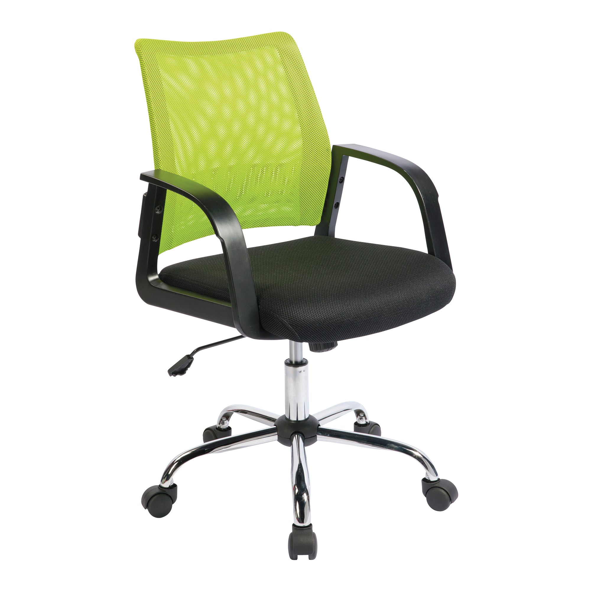 Calypso – Medium Mesh Back Task Operator Armchair with Chrome Base