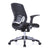 Graphite – Medium Mesh Back Task Chair with Folding Arms and Stylish Back Panelling