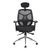 Polaris – High Back Mesh Synchronous Executive Armchair with Adjustable Headrest and Chrome Base