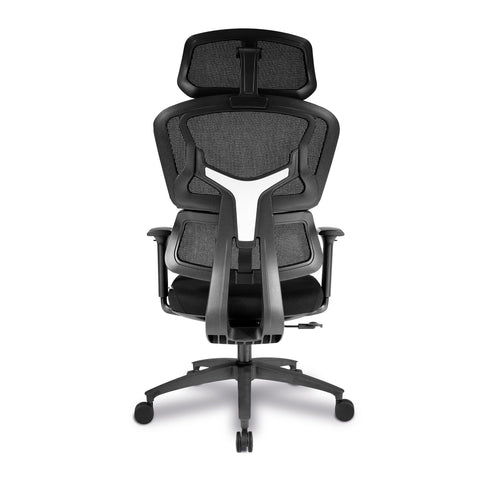 Trinity - Ergonomic High Back Mesh Chair with Multi Adjustable Headrest, Lumbar Support and Height Adjustable Arms