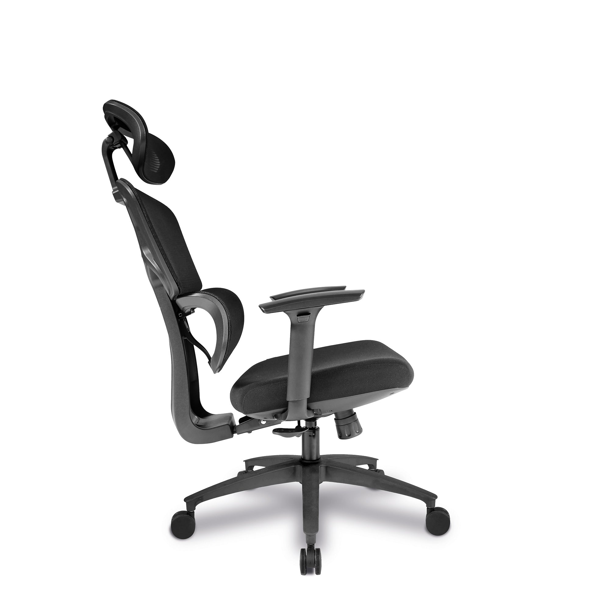 Trinity - Ergonomic High Back Mesh Chair with Multi Adjustable Headrest, Lumbar Support and Height Adjustable Arms