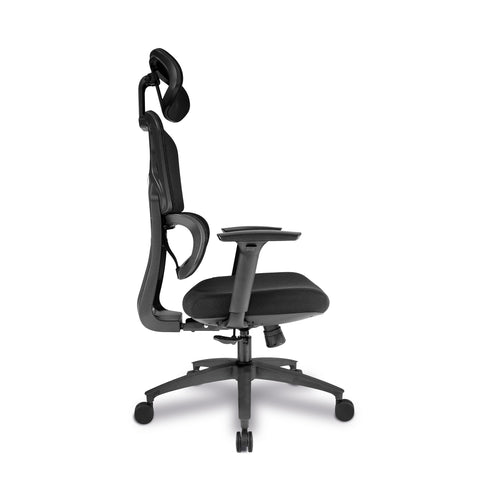 Trinity - Ergonomic High Back Mesh Chair with Multi Adjustable Headrest, Lumbar Support and Height Adjustable Arms