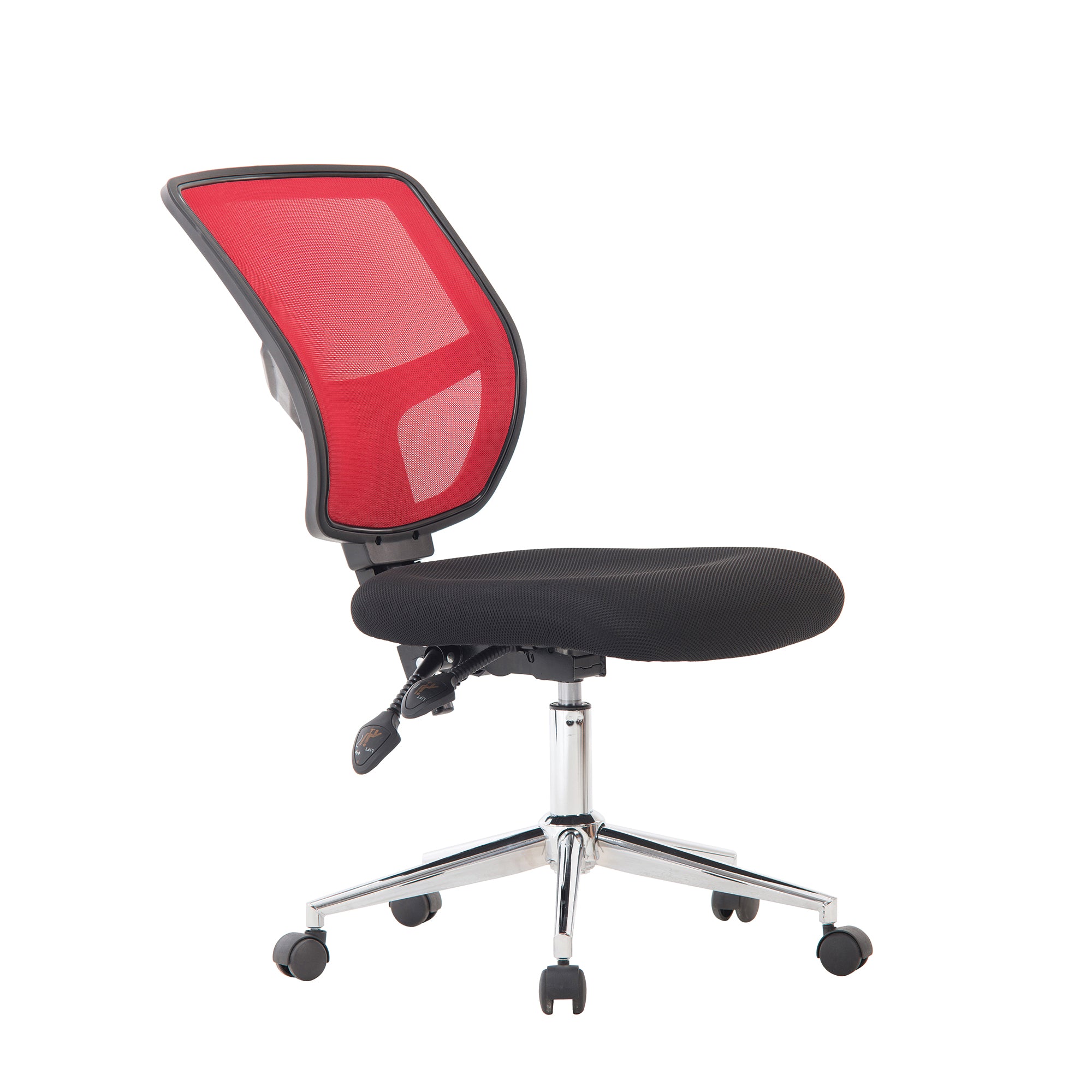 Nexus – Medium Back Two Tone Designer Mesh Operator Chair with Sculptured Lumbar and Spine Support