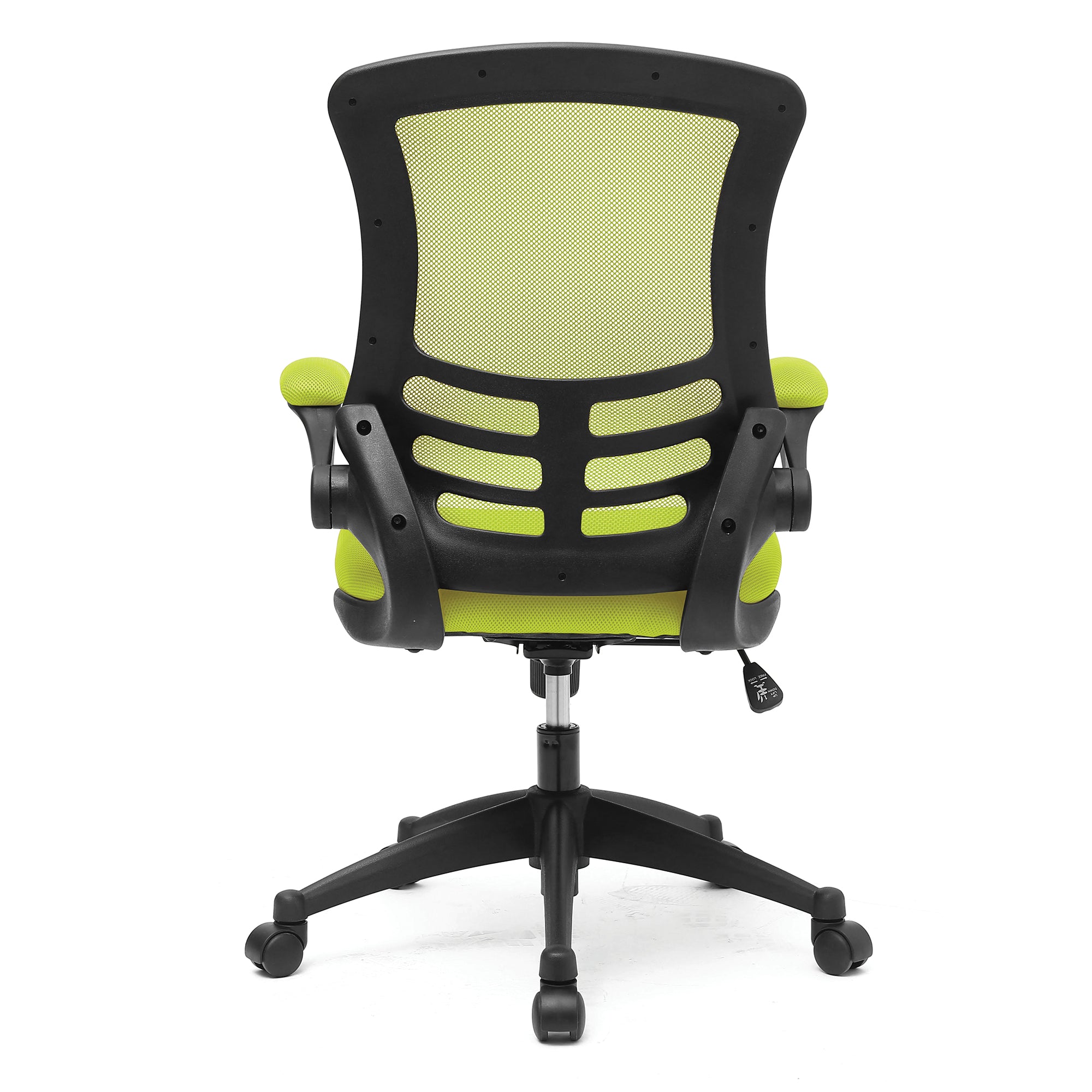 Luna – Designer Medium Back Mesh Chair with Folding Arms