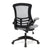 Luna – Designer Medium Back Mesh Chair with Folding Arms