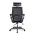 Resolute – High Back Mesh Chair with High Weight Capacity, Deep Moulded Seat Foam, Folding Arms and Optional Headrest