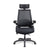 Resolute – High Back Mesh Chair with High Weight Capacity, Deep Moulded Seat Foam, Folding Arms and Optional Headrest